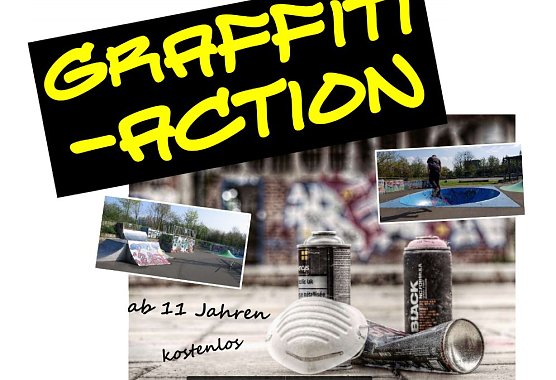 Graffiti Aktion (Foto: Jugendzentrum)