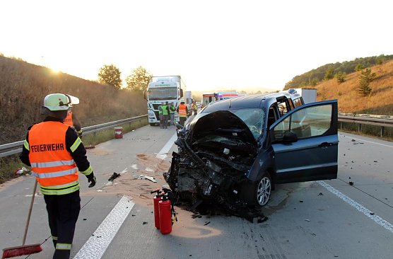 Unfall (Foto: Feuerwehr Heiligenstadt)