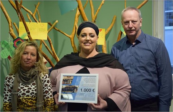 Spenden&uuml;bergabe (Foto: Gymnasium Worbis)