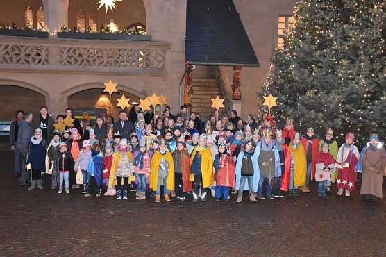 Sternsinger Empfang (Foto: Stadtverwaltung Duderstadt)