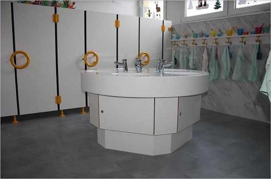 Neuer Waschraum (Foto: florian Blacha)