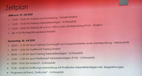 Vorschau auf die Deutschen Feuerwehrmeisterschaften (Foto: Karl-Heinz Herrmann) Vorschau auf die Deutschen Feuerwehrmeisterschaften (Foto: Karl-Heinz Herrmann)