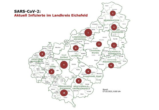 Karte (Foto: LK Eichsfeld)