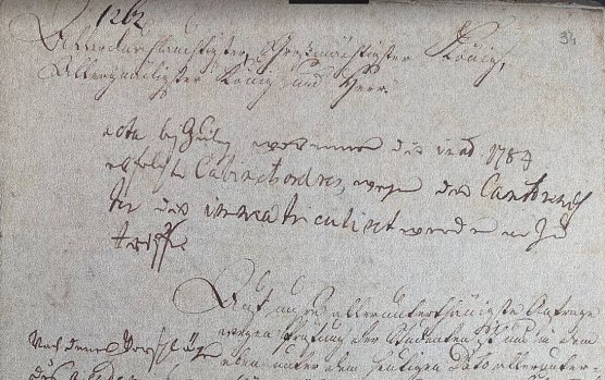 Ausschnit aus Brief aus der Universit&auml;t K&ouml;nigsberg (Foto: Iseke)