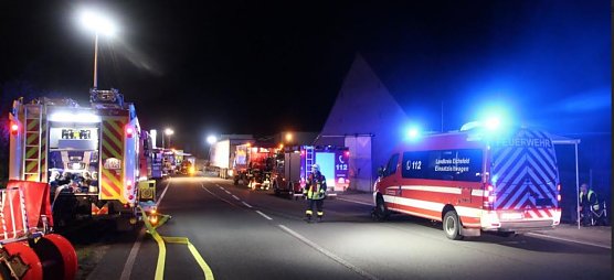 Einsatz in der Nacht (Foto: Feuerwehr Heilbad Heiligenstadt)