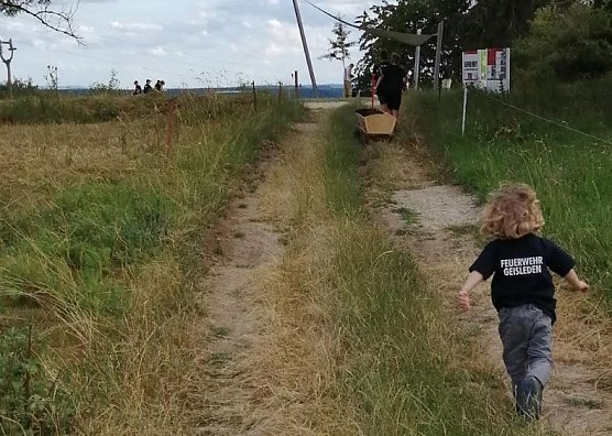 Wanderung zum Mittelpunkt Deutschlands (Foto: Markus Janitzki)