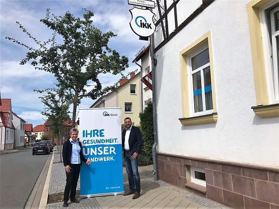 Ursula Ibold und Matthias K&ouml;rner (Foto: Ilka K&uuml;hn)
