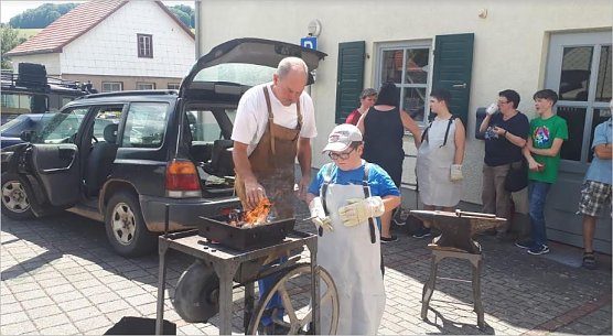 Schmied beim Elternstammtisch der Autismusambulanz (Foto: Autismusambulanz)
