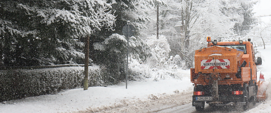 Winterdienst im Einsatz (Foto: nnz-Archiv)