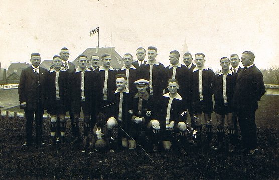 Die Preu&szlig;en in der Spielzeit 1927/28 (Foto: Archiv FSVP)