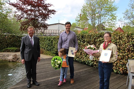 &Uuml;bergabe der Ehrenbriefe (Foto: Landkreis Eichsfeld)