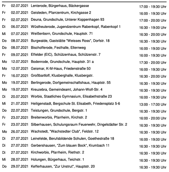 Blutspendetermine (Foto: Institut f&uuml;r Transfusionsmedizin Suhl Gemeinn&uuml;tzige GmbH)