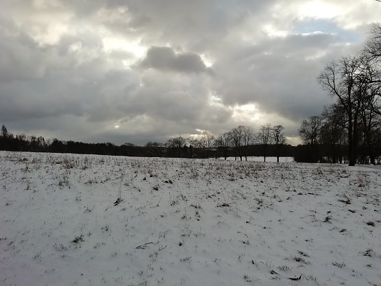 Winterliche Ansichten finden sich weiter nur im Hochland (Foto: W.J&ouml;rgens)