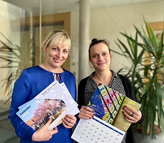 Der neue Kalender f&uuml;r 2023 (Foto: Eichsfeld Klinikum)