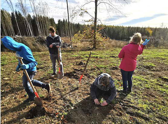 Aktionstag an der frischen Luft (Foto: Fachschule Leinefelde)