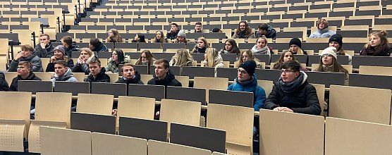 Die Klasse 11 war an der Uni in G&ouml;ttingen (Foto: J.Madeheim)