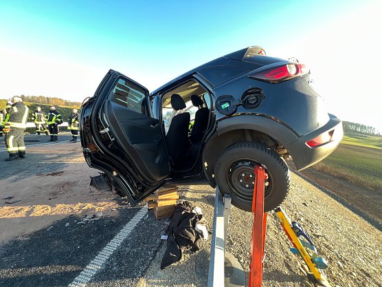 An der Unfallstelle (Foto: Silvio Dietzel)