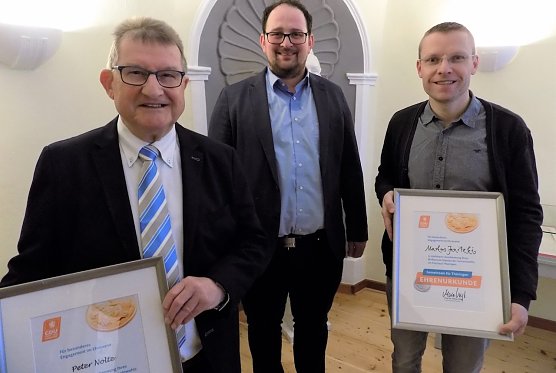 Ehrenamtsauszeichnung durch die CDU-Landtagsfraktion (Foto: CDU)