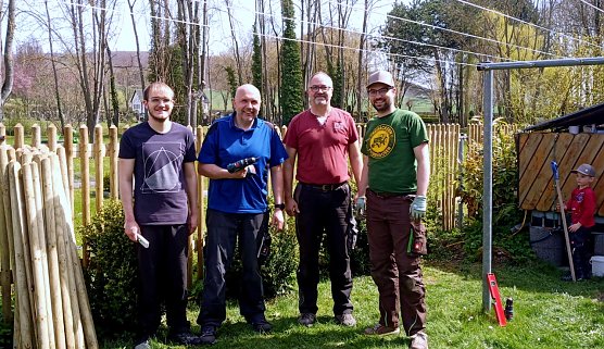 Fr&uuml;hjahrsputz in Worbis (Foto: R.Wei&szlig;bach)