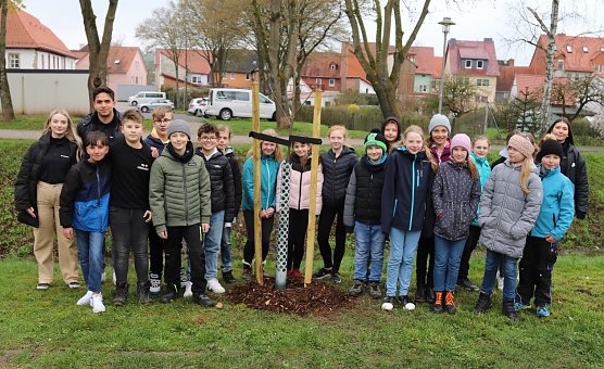 Azubis als Klimascouts (Foto: R.Wei&szlig;bach)