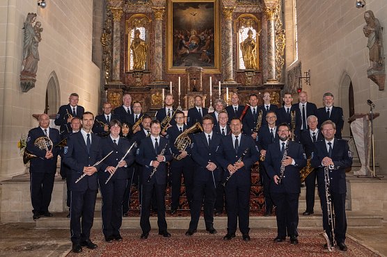 Das Th&uuml;ringer Polizeiorchester ist demn&auml;chst zu Gast in Bickenriede (Foto: Rotary Club M&uuml;hlhausen)