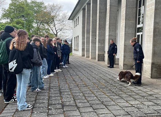 Viel Besuch konnte man heute in der Landespolizeiinspektion in Nordhausen begrüßen (Foto: LPI) Viel Besuch konnte man heute in der Landespolizeiinspektion in Nordhausen begrüßen (Foto: LPI)