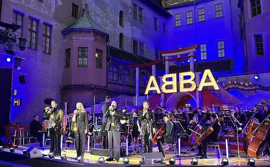 ABBA-Show zu den Thüringer Schlossfestspielen (Foto: oas) ABBA-Show zu den Thüringer Schlossfestspielen (Foto: oas)