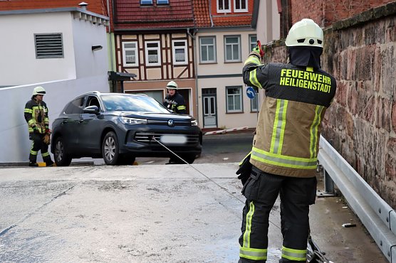 An der Einsatzstelle (Foto: Feuerwehr Heiligenstadt)