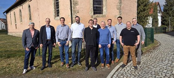 Die Mitglieder der Projektgruppe (Foto: Gemeinde Haynrode) Die Mitglieder der Projektgruppe (Foto: Gemeinde Haynrode)