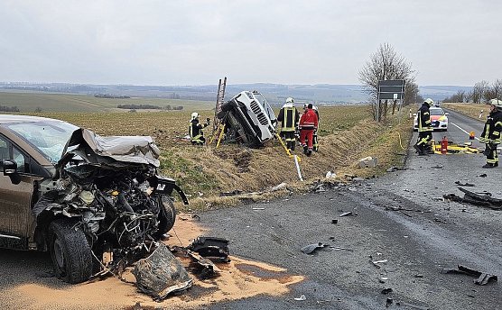 Unfall am Nachmittag (Foto: Feuerwehr Dingelst&auml;dt)