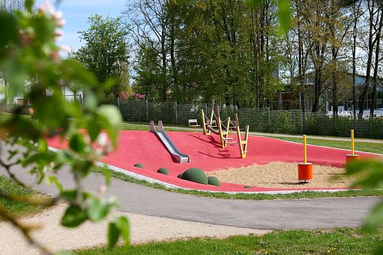 Auf dem Gelände der Landesgartenschau geht es auch sportlich zu (Foto: Stadt Leinefelde-Worbis) Auf dem Gelände der Landesgartenschau geht es auch sportlich zu (Foto: Stadt Leinefelde-Worbis)