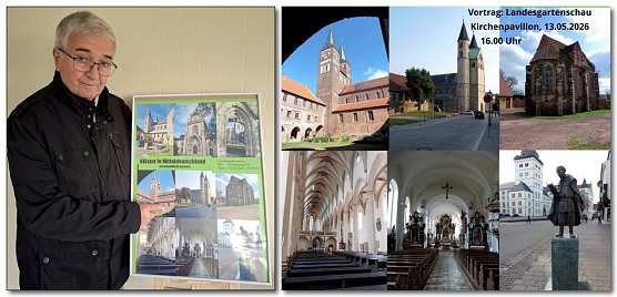 Breitenbach gestaltet einen Tag im Kirchenpavillon der Landesgartenschau (Foto: Stadt Leinefelde-Worbis)
