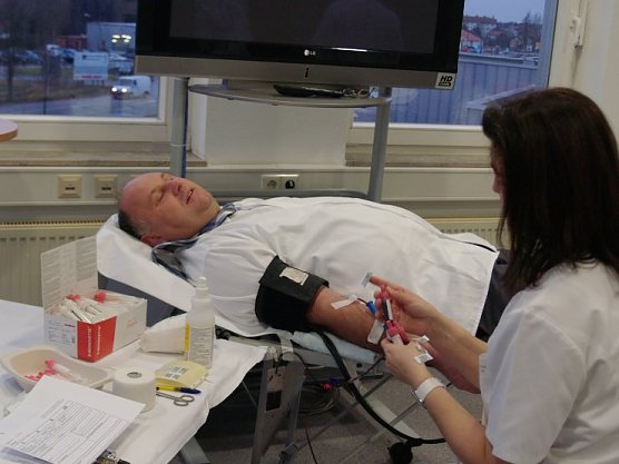 Zur Ader gelassen (Foto: nnz-Archiv)