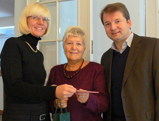 Verabschiedet (Foto: I. K&uuml;hn)