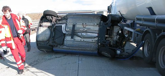 Schwerer Unfall (Foto: T. Soszynski) Schwerer Unfall (Foto: T. Soszynski)