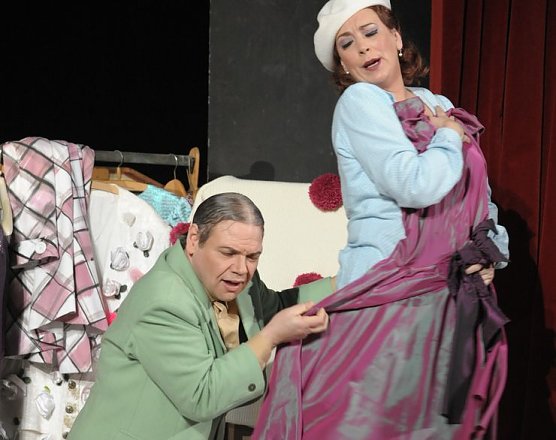 Mit Sabine Blanchard (Foto: Theater Nordhausen)