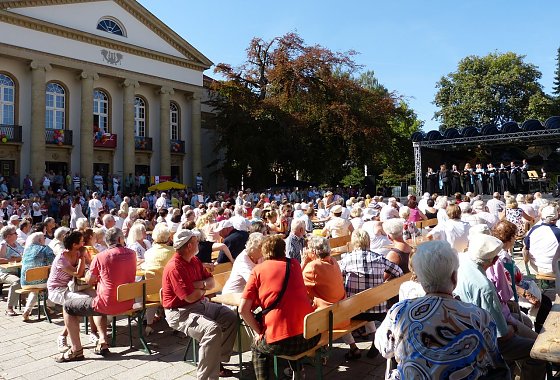 Bild: Theaterfest in Nordhausen