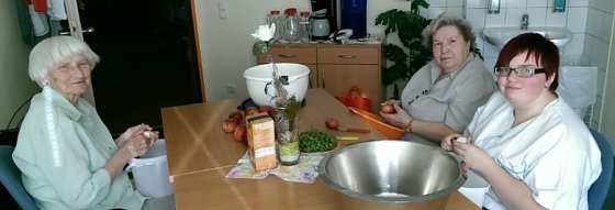 Bild: Apfelkuchen backen