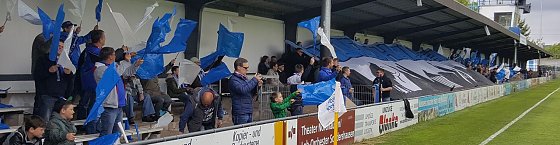Bild: Choreo der Fans
