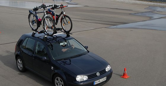 Bild: Fahrr&auml;der sicher transportieren