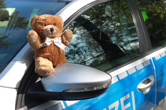 Bild: Ein Teddy f&uuml;r Maya