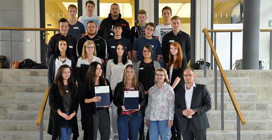 Bild: Zum Azubi-Botschafter ernannt