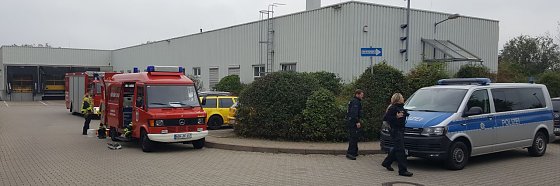 Bild: Einsatz bei Sundhausen