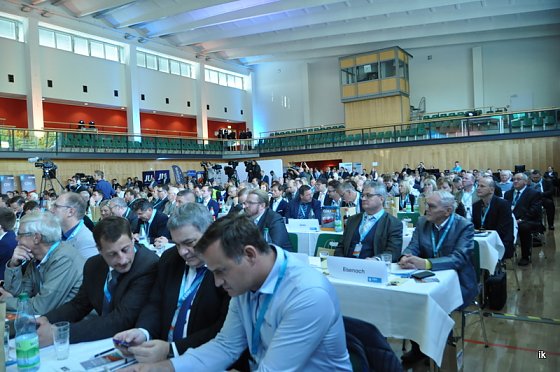 Bild: Obereichfeldhalle Saal