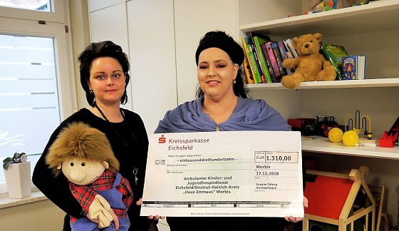 Bild: Spende f&uuml;r Hospizdienst