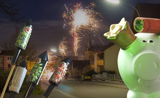 Bild: Silvesterfeuerwerk richtig z&uuml;nden
