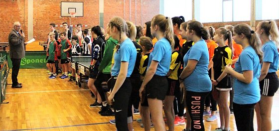 Bild: Hochklassiges Tischtennis beim Schulamtsfinale 