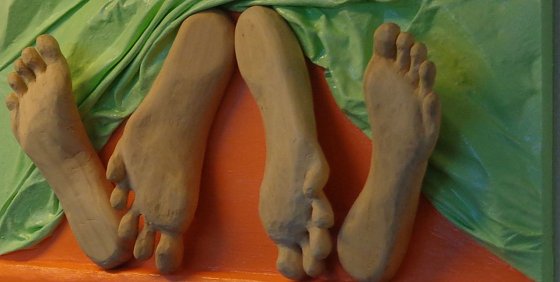 Bild: Kontraste in der Galerie