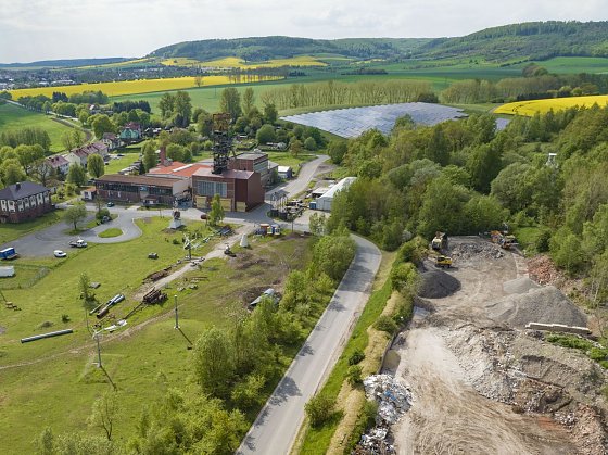 Bild: Der bestehende Schacht soll genutzt werden