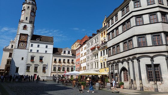Bild: Der Untermarkt und der Rathausturm